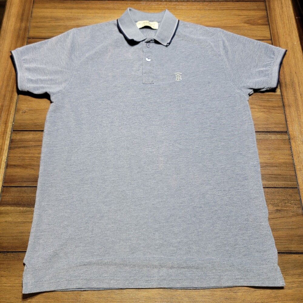 Burberry London SS Navy Polo - Size XL*